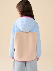 Little Bird by Jools Oliver Blue Heart and Borg Jacket - Image 3 of 14
