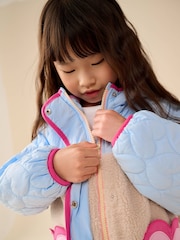 Little Bird by Jools Oliver Blue Heart and Borg Jacket - Image 4 of 14