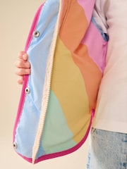 Little Bird by Jools Oliver Blue Heart and Borg Jacket - Image 6 of 14