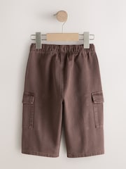Brown Washed - 阔腿工装裤（3个月至7岁） - 8的图像6｝