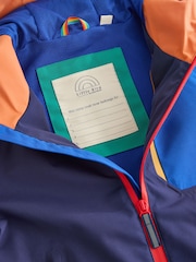 Little Bird by Jools Oliver Colourblock Rainbow Waterproof Jacket - Image 10 of 13
