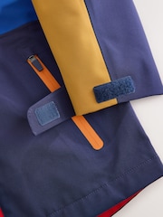 Little Bird by Jools Oliver Colourblock Rainbow Waterproof Jacket - Image 12 of 13