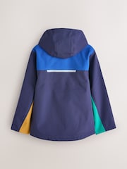 Little Bird by Jools Oliver Colourblock Rainbow Waterproof Jacket - Image 2 of 7