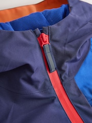 Little Bird by Jools Oliver Colourblock Rainbow Waterproof Jacket - Image 5 of 7