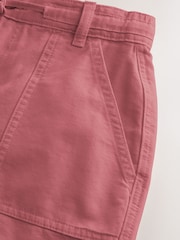 Pink / Khaki - Denim Utility Shorts 2 Pack - Larawan 10 ng 11