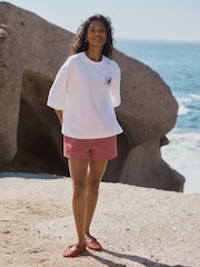 Pink / Khaki - Denim Utility Shorts 2 Pack - Larawan 2 ng 11