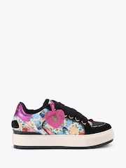 Kurt Geiger London Black Southbank Tag Trainers - Image 1 of 5