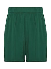 Темно-зеленые шорты с эффектом кислотной стирки Long Tall Sally LTS Tall - Image 5 of 5