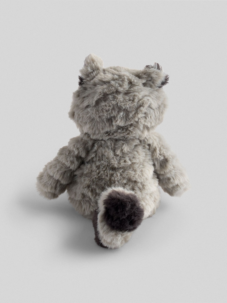 JoJo Maman Bébé Ralph Raccoon Soft Toy Plushie - Small - Image 3 of 3 JoJo Maman Bébé Ralph Raccoon Soft Toy Plushie - Small - Image 3 of 3