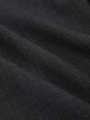 Reiss Grey Promise Wool-Blend Single-Breasted Suit Classic-Fit Blazer - Image 8 of 8