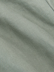 sauge - Blazer ajusté Reiss Atlantic Db à double boutonnage en sergé de lin - Image 9 de 9