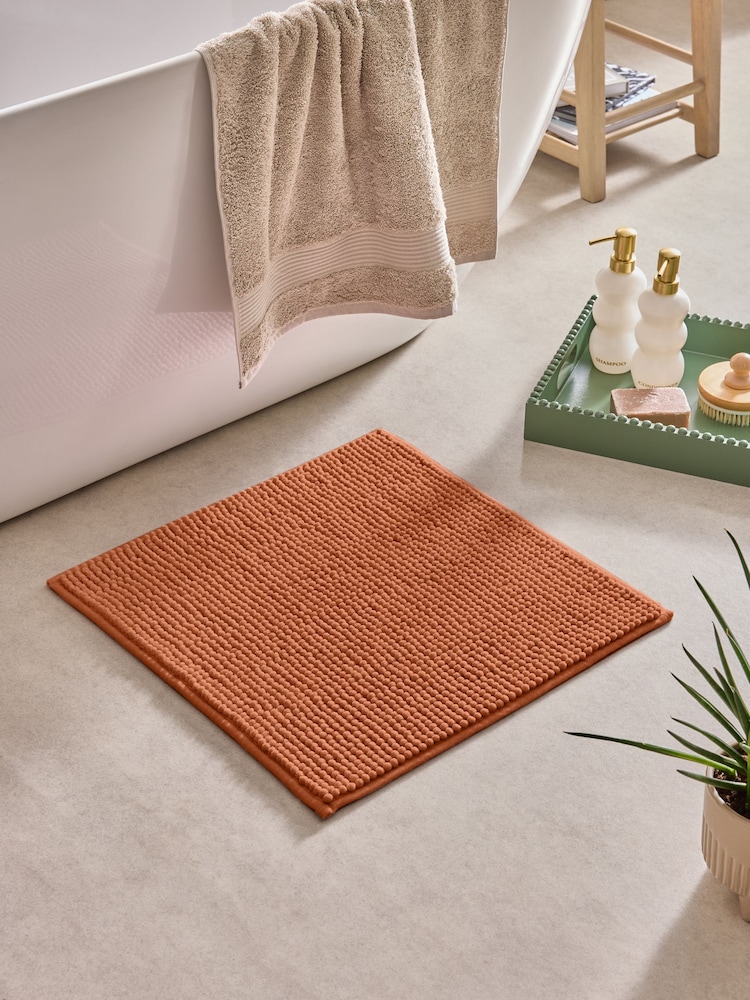 Orange Bobble Shower Mat - Image 1 of 2