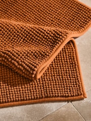 Orange Bobble Bath Mat - Image 2 of 3