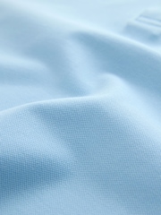 Clarks Blue Short Sleeve School Polo Shirts 3 Pack - Image 8 of 9