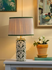 Joules Green Highclere Table Lamp - Image 1 of 6