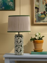 Joules Green Highclere Table Lamp - Image 2 of 6