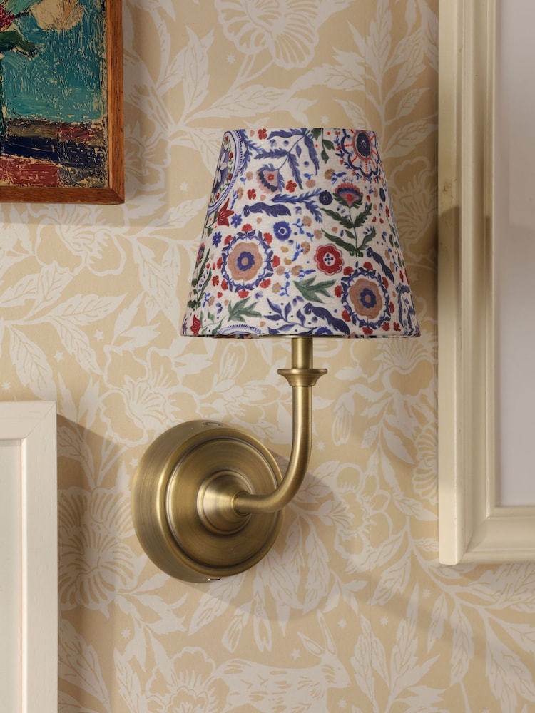 Joules Festival Flowers Apsley Rechargeable LED Wall Light - Image 2 of 6