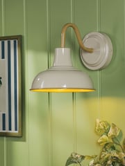 Joules Natural Hatfield Industrial Wall Light - Image 2 of 6