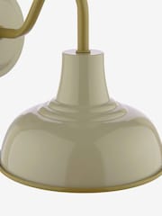 Joules Natural Hatfield Industrial Wall Light - Image 4 of 6