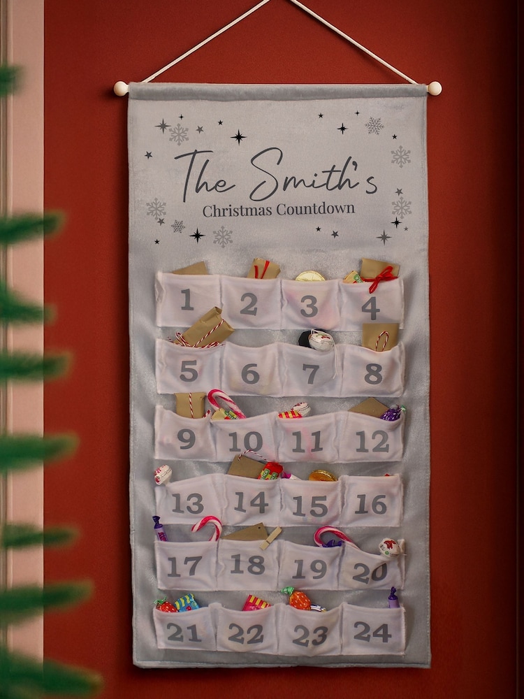 PMC Personalised Family Advent Calendar - Image 1 of 3