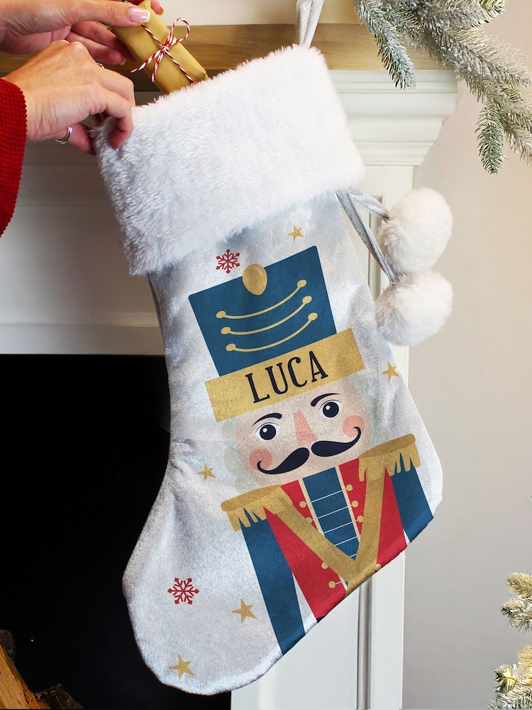 PMC Personalised Nutcracker Christmas Stocking - Image 2 of 3 PMC Personalised Nutcracker Christmas Stocking - Image 2 of 3