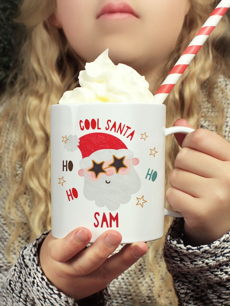 PMC Personalised Cool Santa Plastic Mug - Image 3 of 3 PMC Personalised Cool Santa Plastic Mug - Image 3 of 3