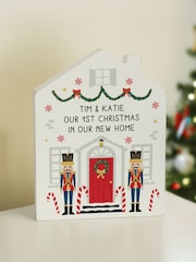 PMC Personalised Nutcracker Christmas House Ornament - Image 2 of 3