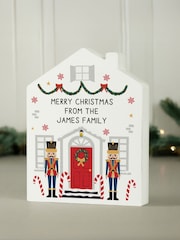 PMC Personalised Nutcracker Christmas House Ornament - Image 3 of 3