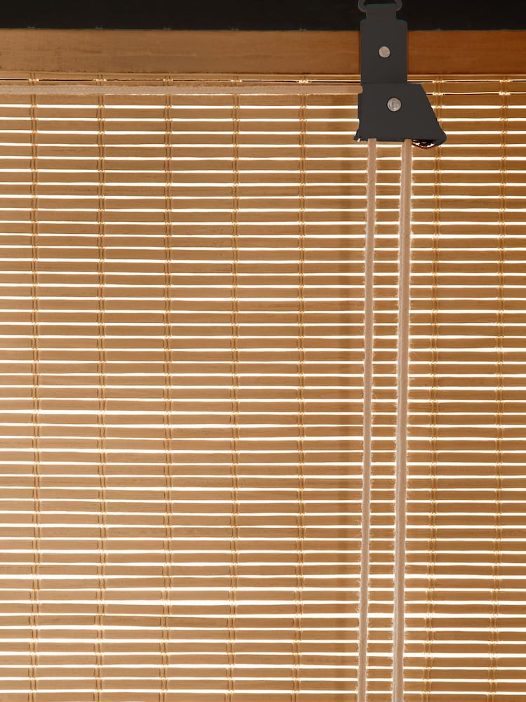 Natural Ready Made Bamboo Roller Blinds - Image 7 of 7 Natural Ready Made Bamboo Roller Blinds - Image 7 of 7