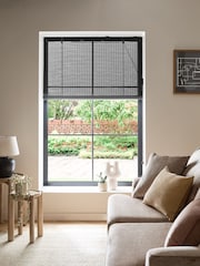 Grey Ready Made Bamboo Roller Blinds - Image 2 of 7