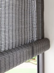Grey Ready Made Bamboo Roller Blinds - Image 6 of 7