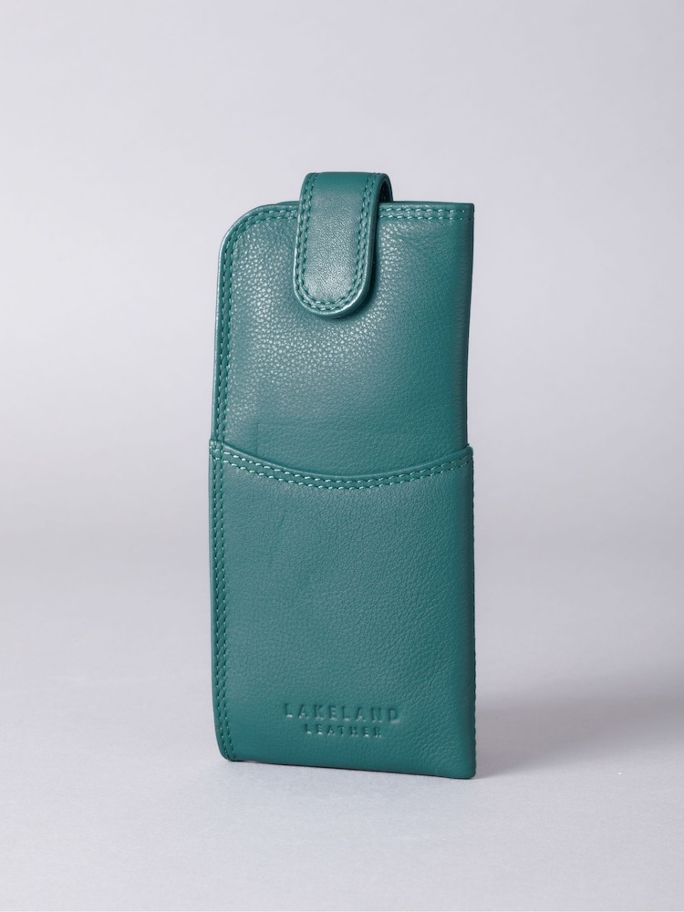 Lakeland Leather Green Glasses Case - Image 1 of 5 Lakeland Leather Green Glasses Case - Image 1 of 5