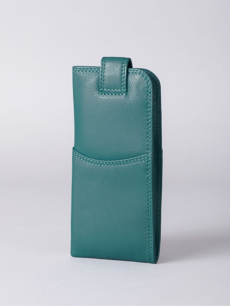 Lakeland Leather Green Glasses Case - Image 2 of 5 Lakeland Leather Green Glasses Case - Image 2 of 5