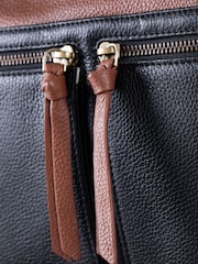 Lakeland Leather Black Beetham Cross Body Bag - Image 3 of 6
