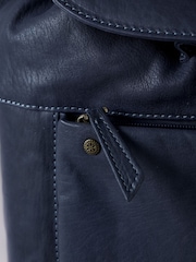 Lakeland Leather Blue Harstone Backpack - Image 4 of 6