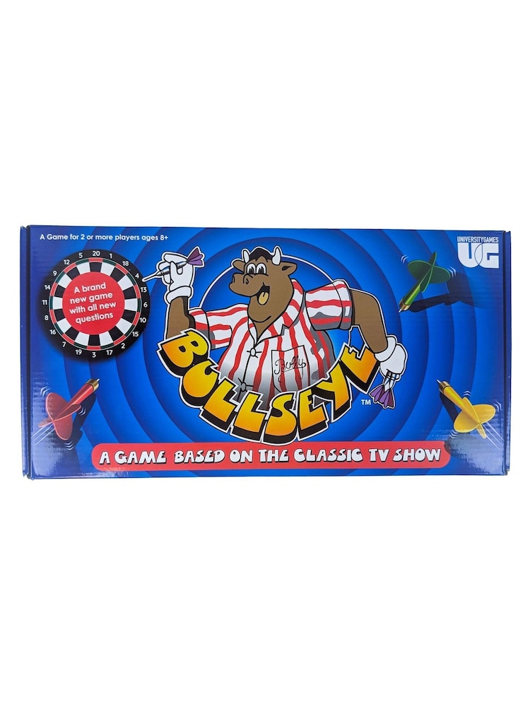 University Games Blue Bullseye Board Game - Image 1 of 3 University Games Blue Bullseye Board Game - Image 1 of 3