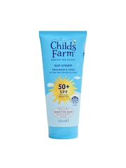 Childs Farm SPF50+ Sun Cream Fragrance Free 100ml - Image 1 of 1