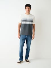 Monochrome Black, Grey, White Block T-Shirt - Image 2 of 4