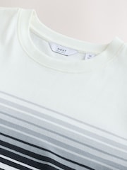 Monochrome Black, Grey, White Block T-Shirt - Image 6 of 7