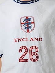 White England Fifa Word Cup - License Football T-Shirt - 圖片 5/9