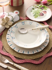 Nina Campbell Set of 4 Blue Dinner Plates - Image 1 of 3