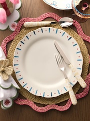 Nina Campbell Set of 4 Blue Dinner Plates - Image 2 of 3