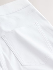 Blue/White Full Length Jersey Denim Bootcut Leggings 2 Pack - Image 11 of 12