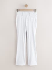 Blue/White Full Length Jersey Denim Bootcut Leggings 2 Pack - Image 8 of 12