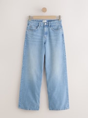 Mid Blue Wide Leg Jeans - Image 7 of 10