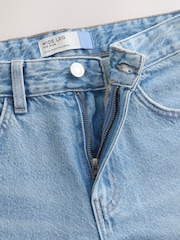 Mid Blue Wide Leg Jeans - Image 9 of 10