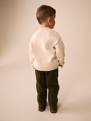 Khaki Green Jumbo Corduroy Trousers (3mths-7yrs) - Image 3 of 4