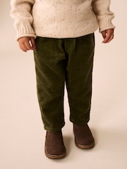 Khaki Green Jumbo Corduroy Trousers (3mths-7yrs) - Image 4 of 4