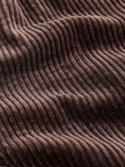 Brown Barrel Leg Textured Corduroy Pull On Trousers (3mths-7yrs) - Image 7 of 8
