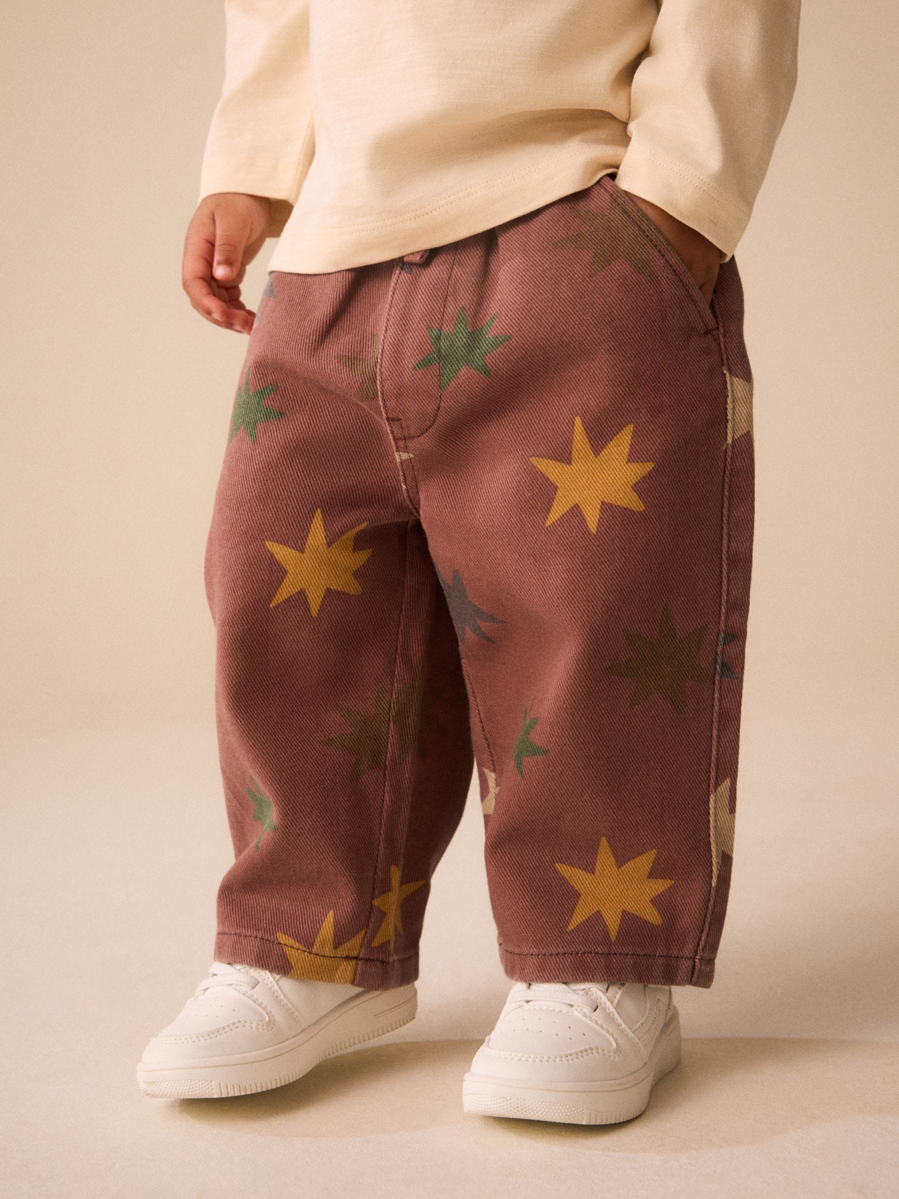 Buy Multi Red Pull On Wide Trousers (3mths-7yrs) from Next USA